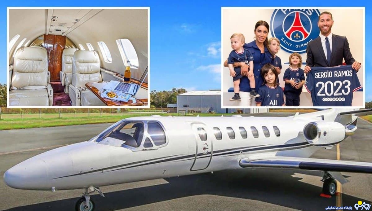 جت سرخیو در خط مادرید – پاریس!