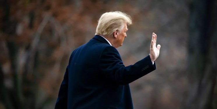  ترامپ ترک کاخ سفید را آغاز می‌کند