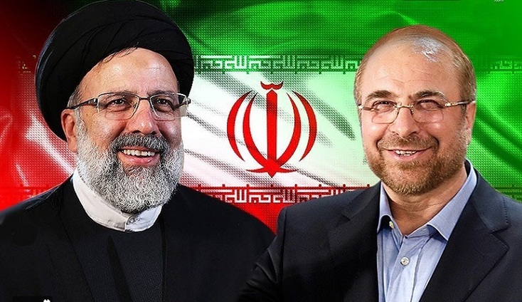 كليدِ پاستورنشيني قاليباف در دستان رييسي كليدِ پاستورنشيني قاليباف در دستان رييسي