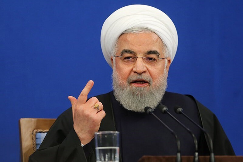روحانی: می&zwnj;خواهیم با بولدوزر دیوار تحریم را جمع کنیم/سیاهنمایی نکنید