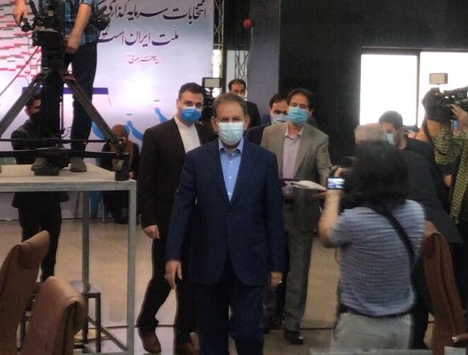 جهانگیری برای انتخابات ریاست جمهوری ۱۴۰۰ ثبت نام کرد جهانگیری برای انتخابات ریاست جمهوری ۱۴۰۰ ثبت نام کرد