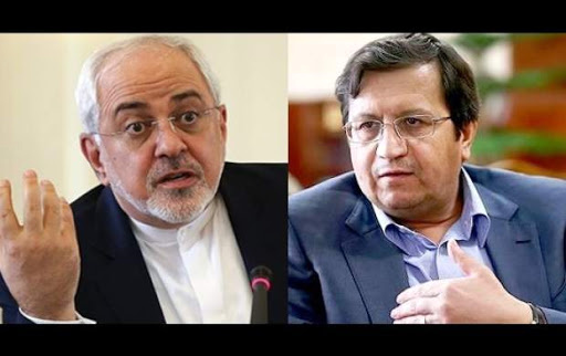 اعلام آمادگی ظریف برای همکاری با عبدالناصر همتی