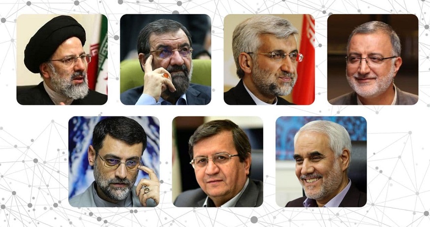 کاندیداهای تایید شده؛ از رئیسی تا رضایی، جلیلی و همتی کاندیداهای تایید شده؛ از رئیسی تا رضایی، جلیلی و همتی