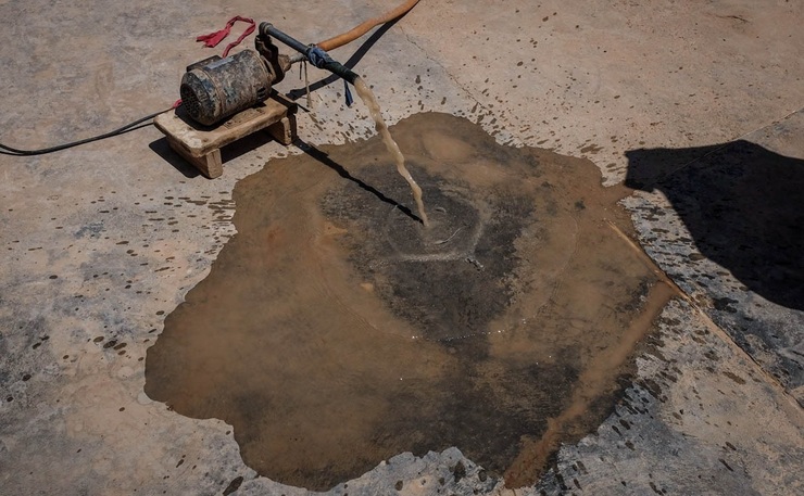 فاجعه بی‌آبی روستای منصوره