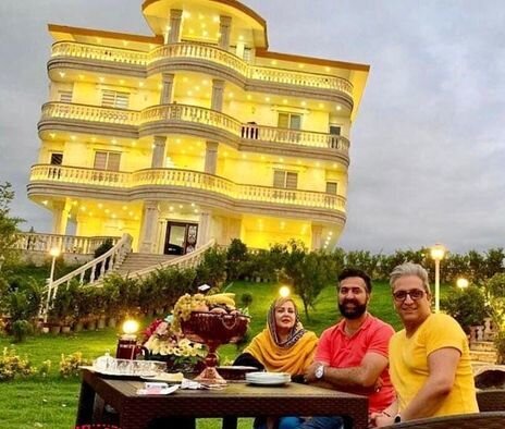 دکوراسیون جذاب عمارت لاکچری بهاره رهنما و همسرش +تصاویر خانه بهاره رهنما و همسرش