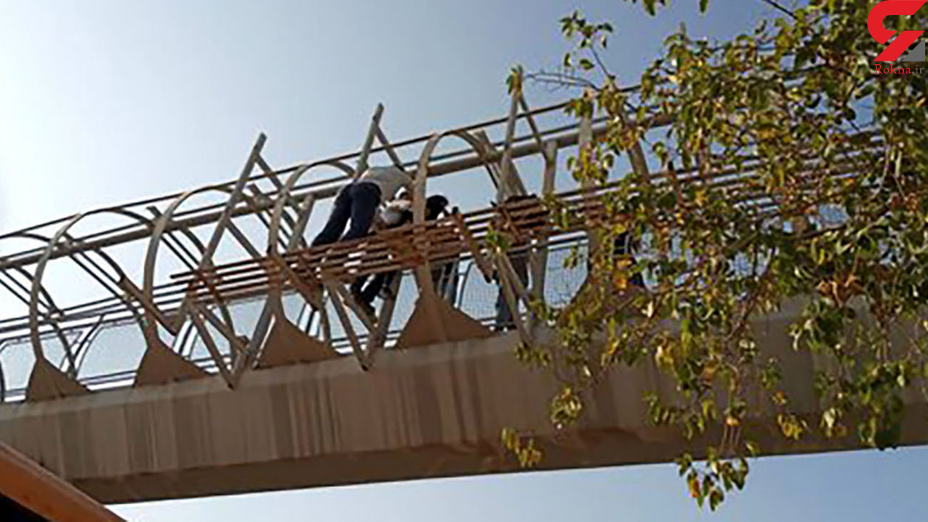 خودکشی جوان رشتی از روی پل عابر پیاده + جزئیات خودکشی جوان رشتی از روی پل عابر پیاده + جزئیات