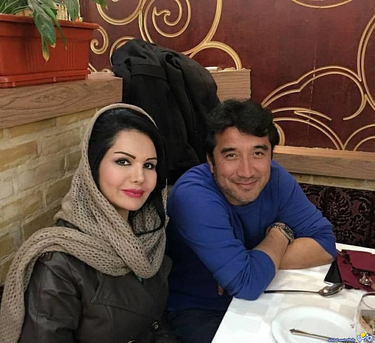 خداداد عزیزی از همسر جدیدش رونمایی کرد/عکس