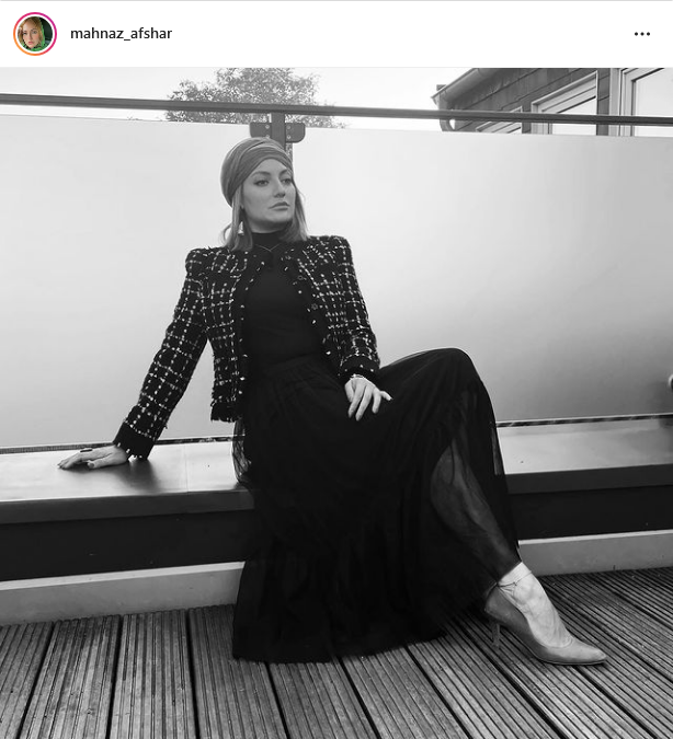 رفتارهای لمپنی مهناز افشار در خارج/عکس