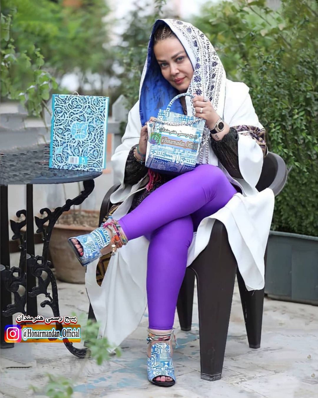 عکس حاشیه ساز بهاره رهنما با ساپورت فوق جذب عکس حاشیه ساز بهاره رهنما با ساپورت فوق جذب