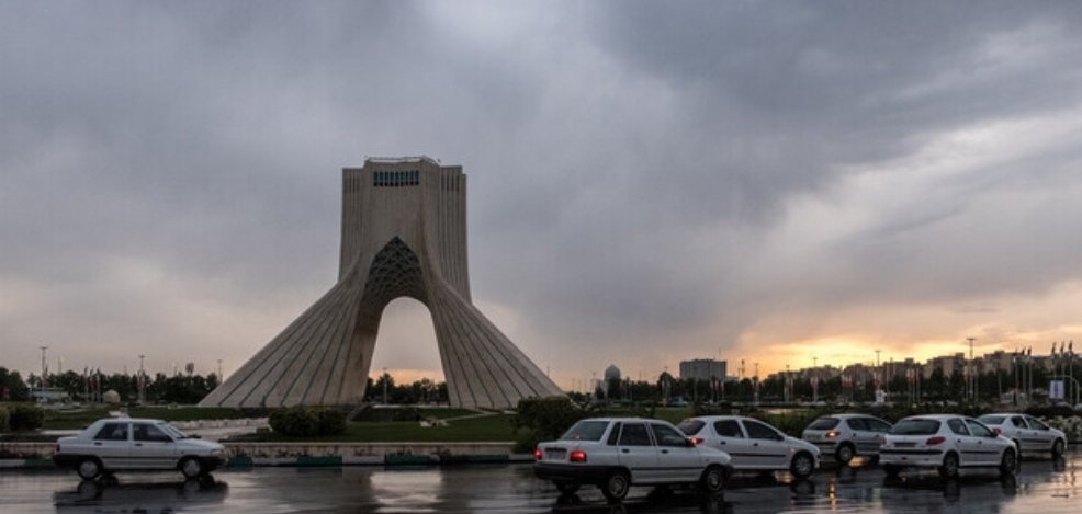تداوم بارش باران در تهران تا فردا تداوم بارش باران در تهران تا فردا