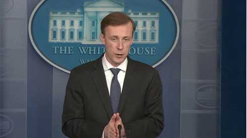 جیک سالیوان:هر توافقی که مانع دستیابی ایران به سلاح هستهای شود، در راستای منافع آمریکا است جیک سالیوان:هر توافقی که مانع دستیابی ایران به سلاح هستهای شود، در راستای منافع آمریکا است