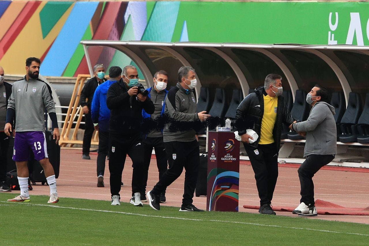 اقدام جالب خداداد عزیزی در آخرین تمرین تیم ملی اقدام جالب خداداد عزیزی در آخرین تمرین تیم ملی