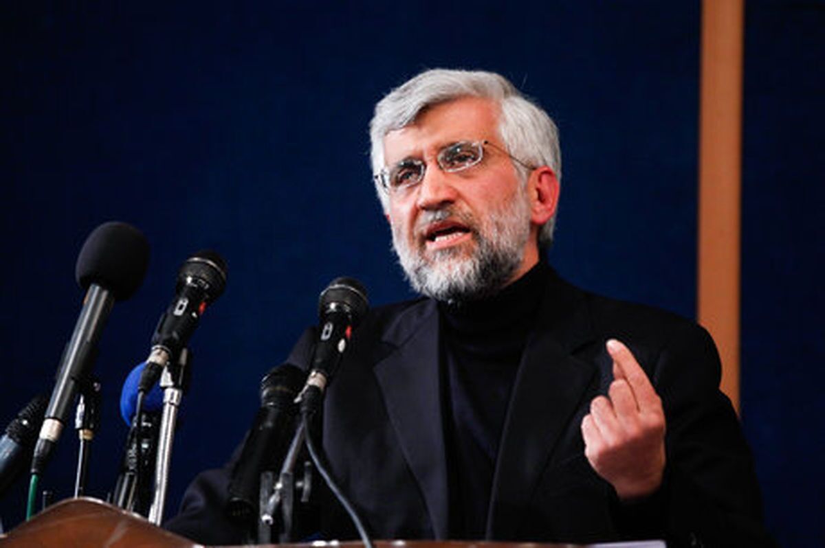 جلیلی: مردم فهمیدند که مذاکرات نتیجهای ندارد؛ برخی میگفتند اگر مذاکره کنیم به نتایج خوبی میرسیم / در دوران خودم هم بارها گفتم که نتیجه چندانی از این مذاکرات حاصل نمیشود جلیلی: مردم فهمیدند که مذاکرات نتیجهای ندارد؛ برخی میگفتند اگر مذاکره کنیم به نتایج خوبی میرسیم / در دوران خودم هم بارها گفتم که نتیجه چندانی از این مذاکرات حاصل نمیشود