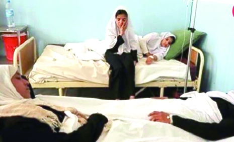 دختران زیر ضرب گاز سمی! دختران زیر ضرب گاز سمی!