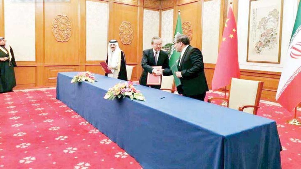 پایان بنبست 7 ساله ایران و عربستان پایان بنبست 7 ساله ایران و عربستان