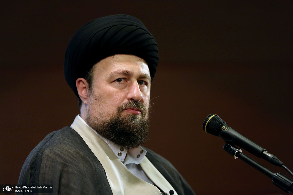 سید حسن خمینی: امام راه حل هیچ مشکلی را از لوله تفنگ نمی دانست/ فریاد «نه شرقی نه غربی» یعنی ما از منظر خدا عدالت خواه هستیم