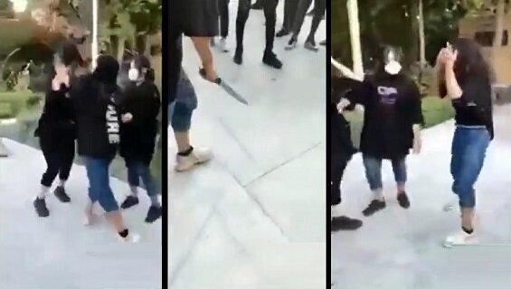 دختران نوجوان قمهکش دختران نوجوان قمهکش