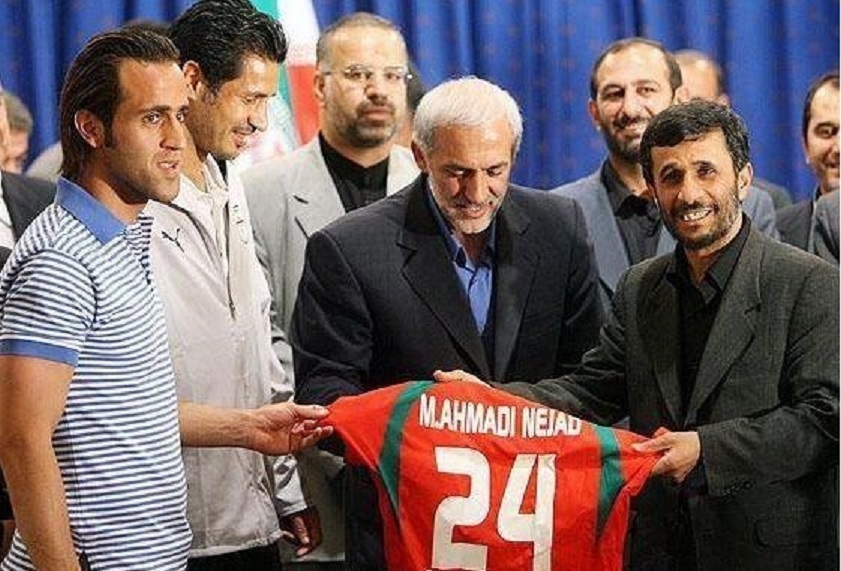 وقتی علی کریمی و علی دایی با رئیس جمهور دیدار می کنند وقتی علی کریمی و علی دایی با رئیس جمهور دیدار می کنند