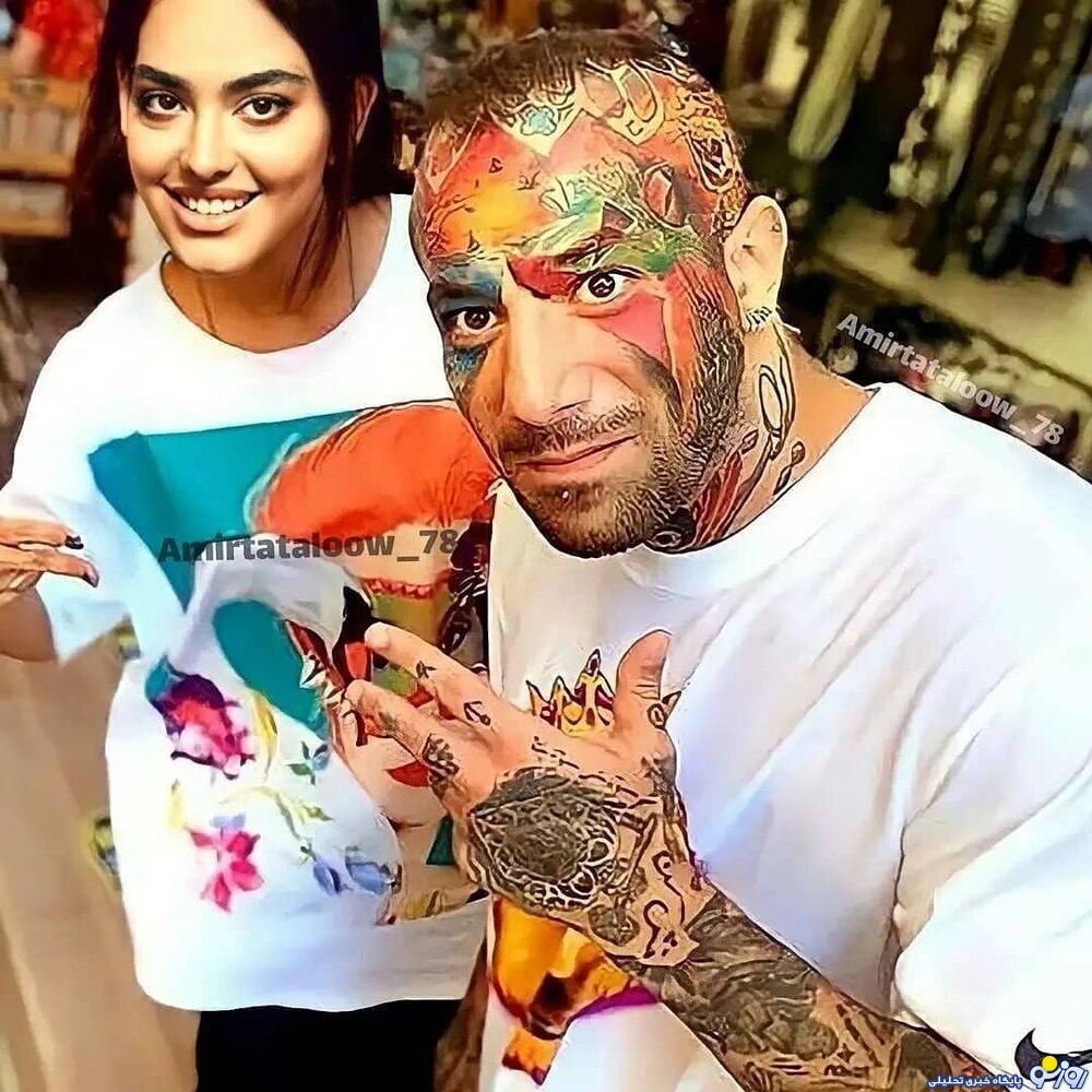 لو رفتن رابطه عاشقانه امیر تتلو با ریحانه پارسا/عکس