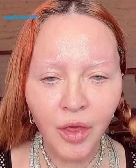 چهره ترسناک مدونا خبرساز شد!