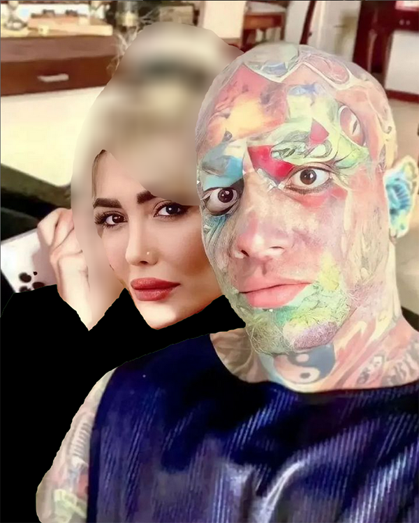 زیبایی جادویی دوست دختر جدید امیر تتلو/عکس