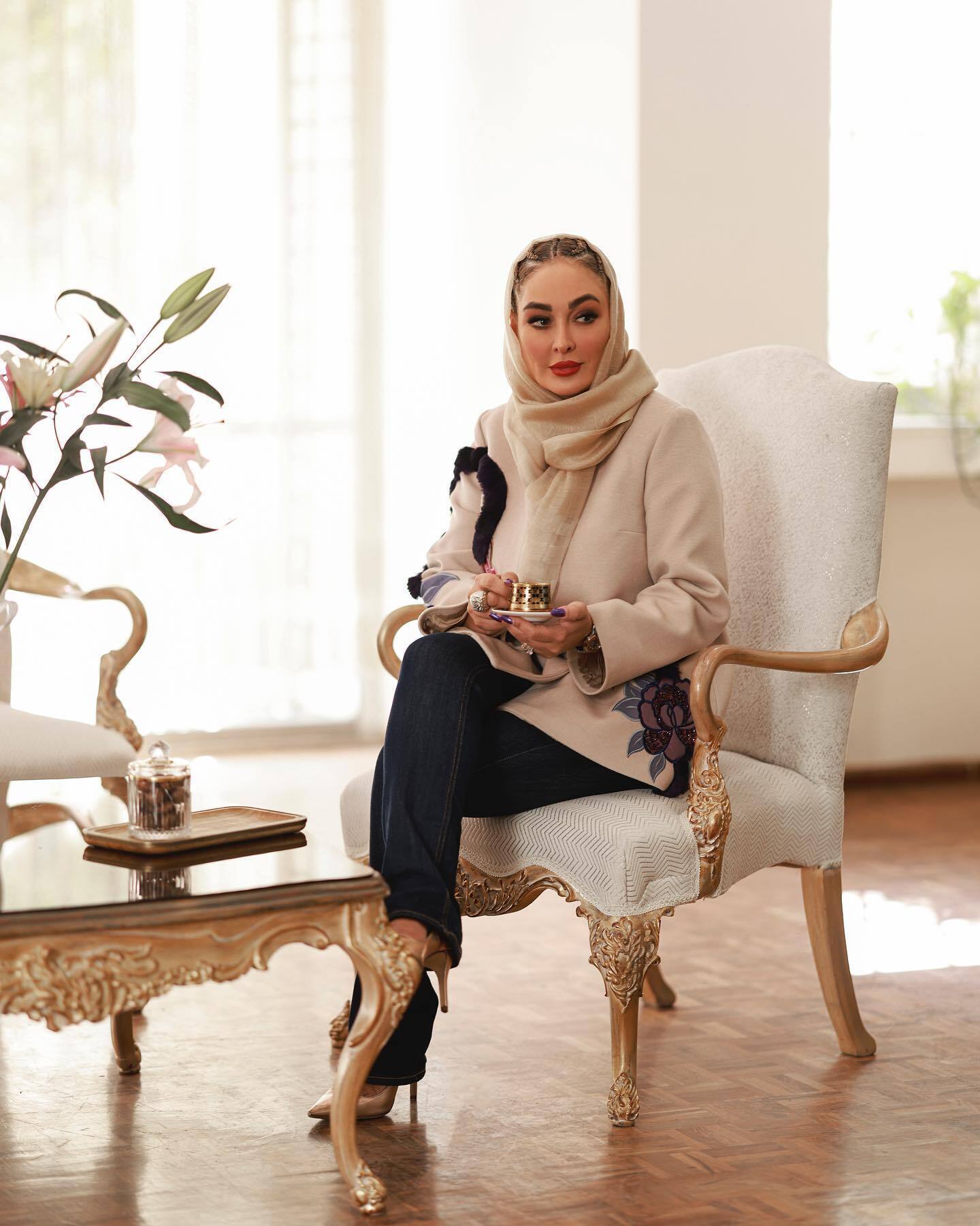 جنجال استایل شیک و ناز الهام حمیدی/عکس جنجال استایل شیک و ناز الهام حمیدی/عکس