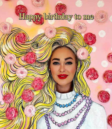 استایل فانتزی الهام حمیدی در تولدش/عکس استایل فانتزی الهام حمیدی در تولدش/عکس