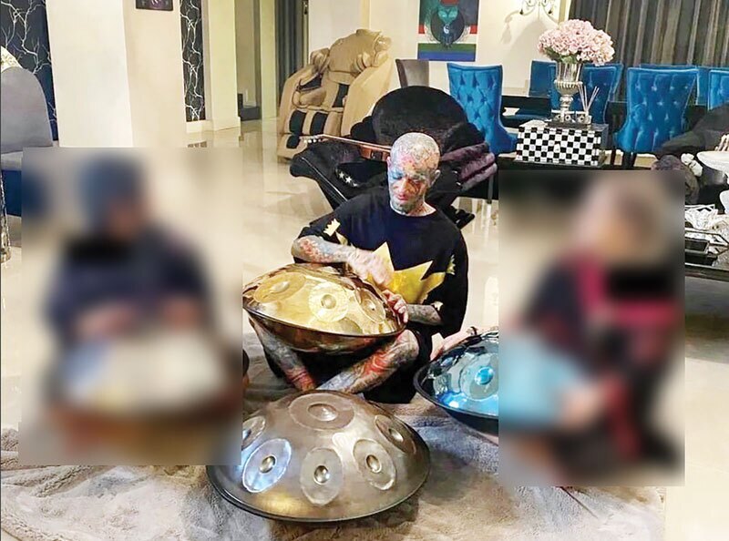 ویدئویی جنجالی که از داخل خانه امیر تتلو فاش شد