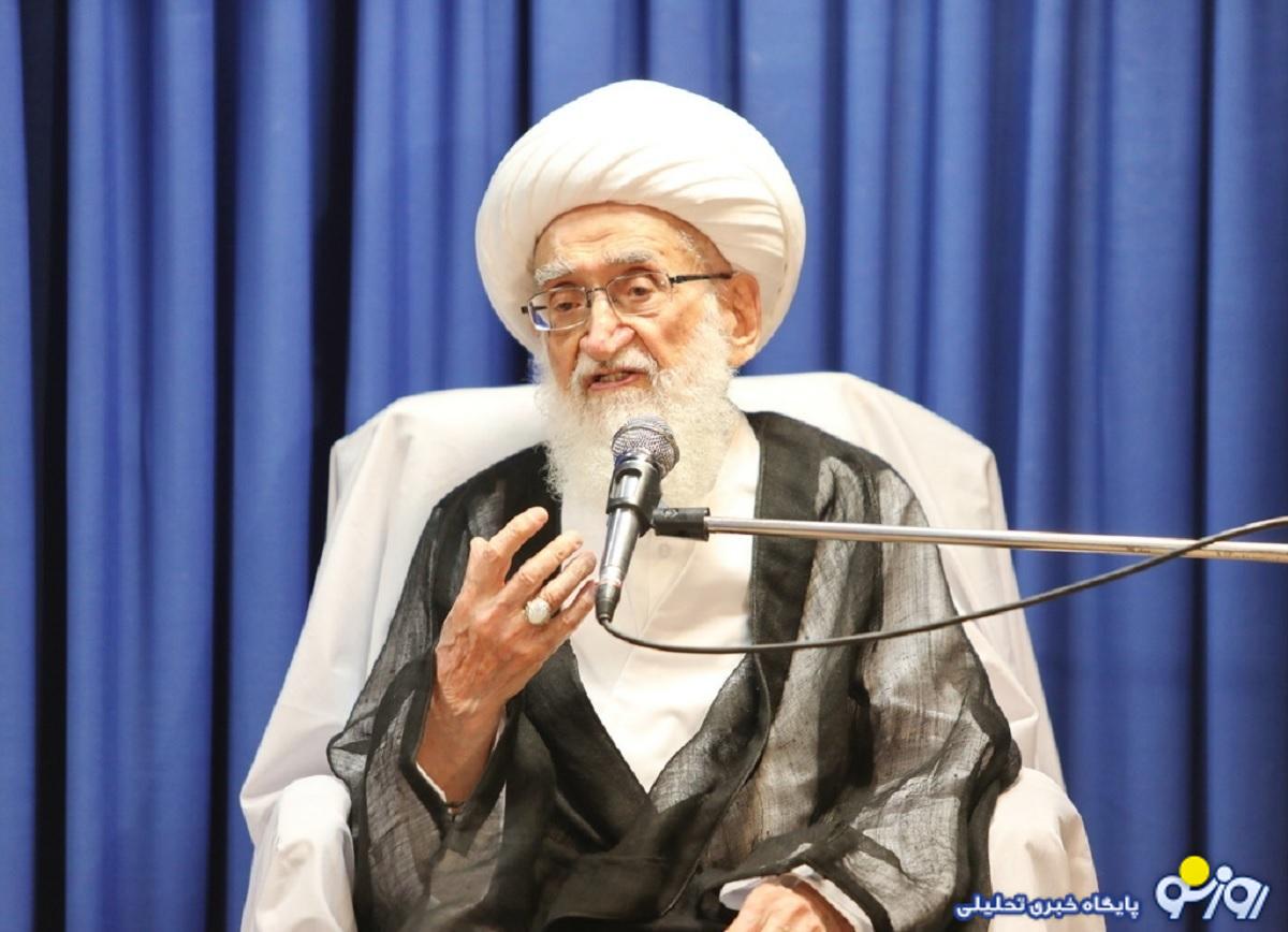 آیت الله نوری همدانی: کمر مردم از گرانیها خم شده؛ مردم باید بدانند ما هم مثل آنها این مشکلات را درک میکنیم و مشمول همان مشکلات هستیم آیت الله نوری همدانی: کمر مردم از گرانیها خم شده؛ مردم باید بدانند ما هم مثل آنها این مشکلات را درک میکنیم و مشمول همان مشکلات هستیم