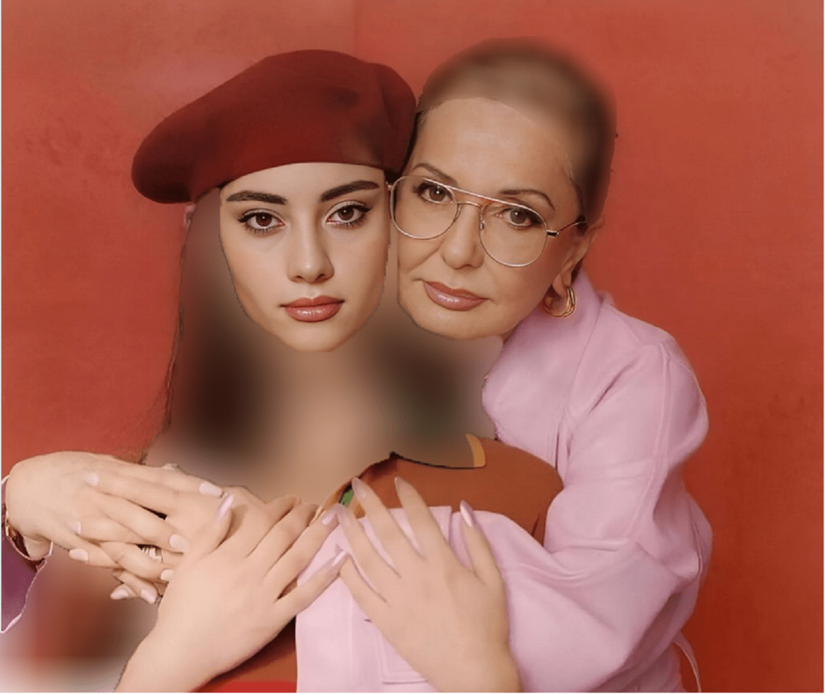 پشت پرده عکس ترلان پروانه در بغل گوگوش پشت پرده عکس ترلان پروانه در بغل گوگوش