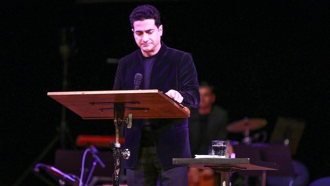 غوغای همایون شجریان و انوشیروان روحانی در آمریکا +عکس غوغای همایون شجریان و انوشیروان روحانی در آمریکا +عکس