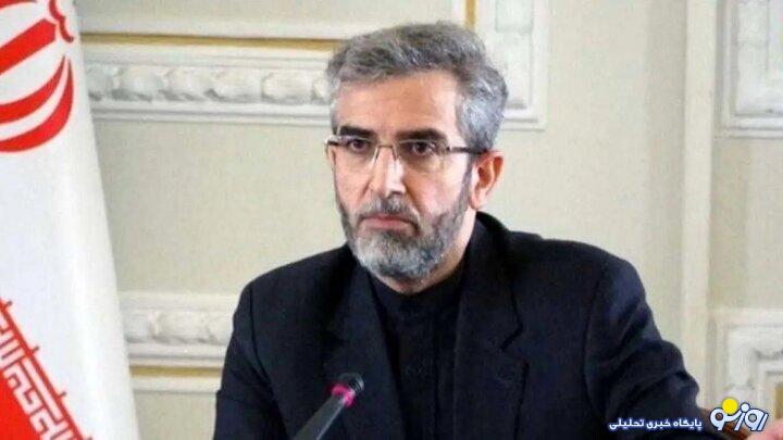 تاکید سرپرست وزارت خارجه بر پایبندی ایران به برجام / باقری کنی: ایران همچنان در چارچوب تعهداتی که در توافق ۲۰۱۵ داشت، حرکت میکند تاکید سرپرست وزارت خارجه بر پایبندی ایران به برجام / باقری کنی: ایران همچنان در چارچوب تعهداتی که در توافق ۲۰۱۵ داشت، حرکت میکند