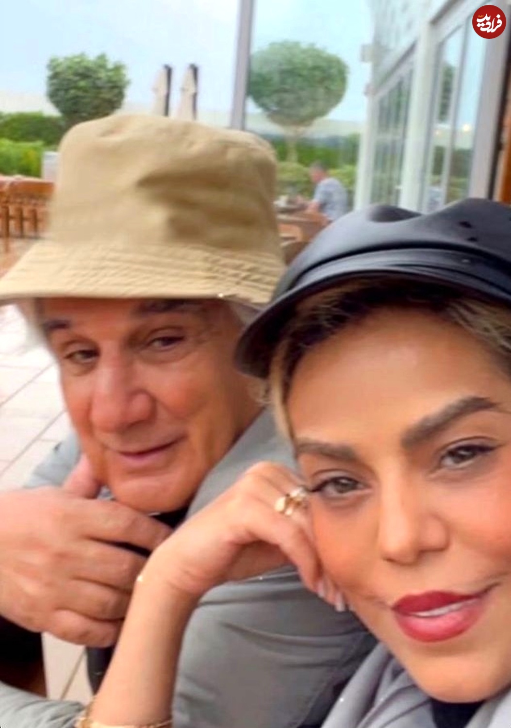 قابی جدید از «مهدی هاشمی» در کنار همسر دومش