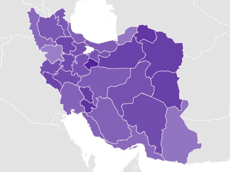 توجه نسبی کاربران استانها به سید امیرحسین قاضیزاده هاشمی