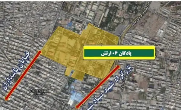 پادگان بزرگ پایتخت، پارک میشود