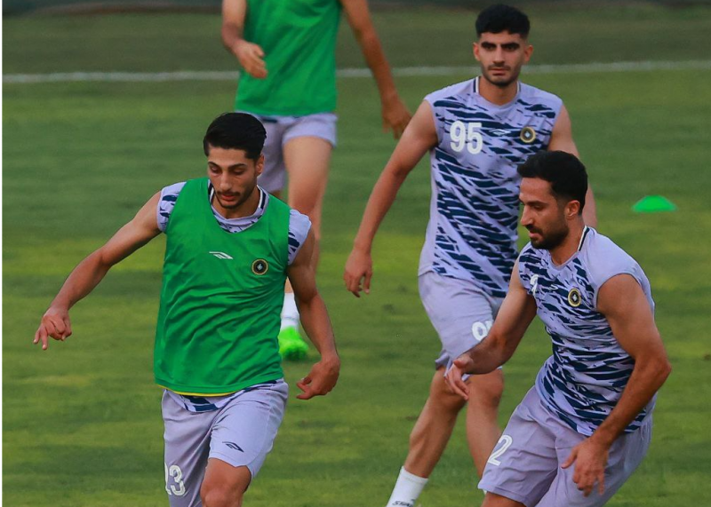 تصاویری از بازیکنان سپاهان زیر فشار خردکننده