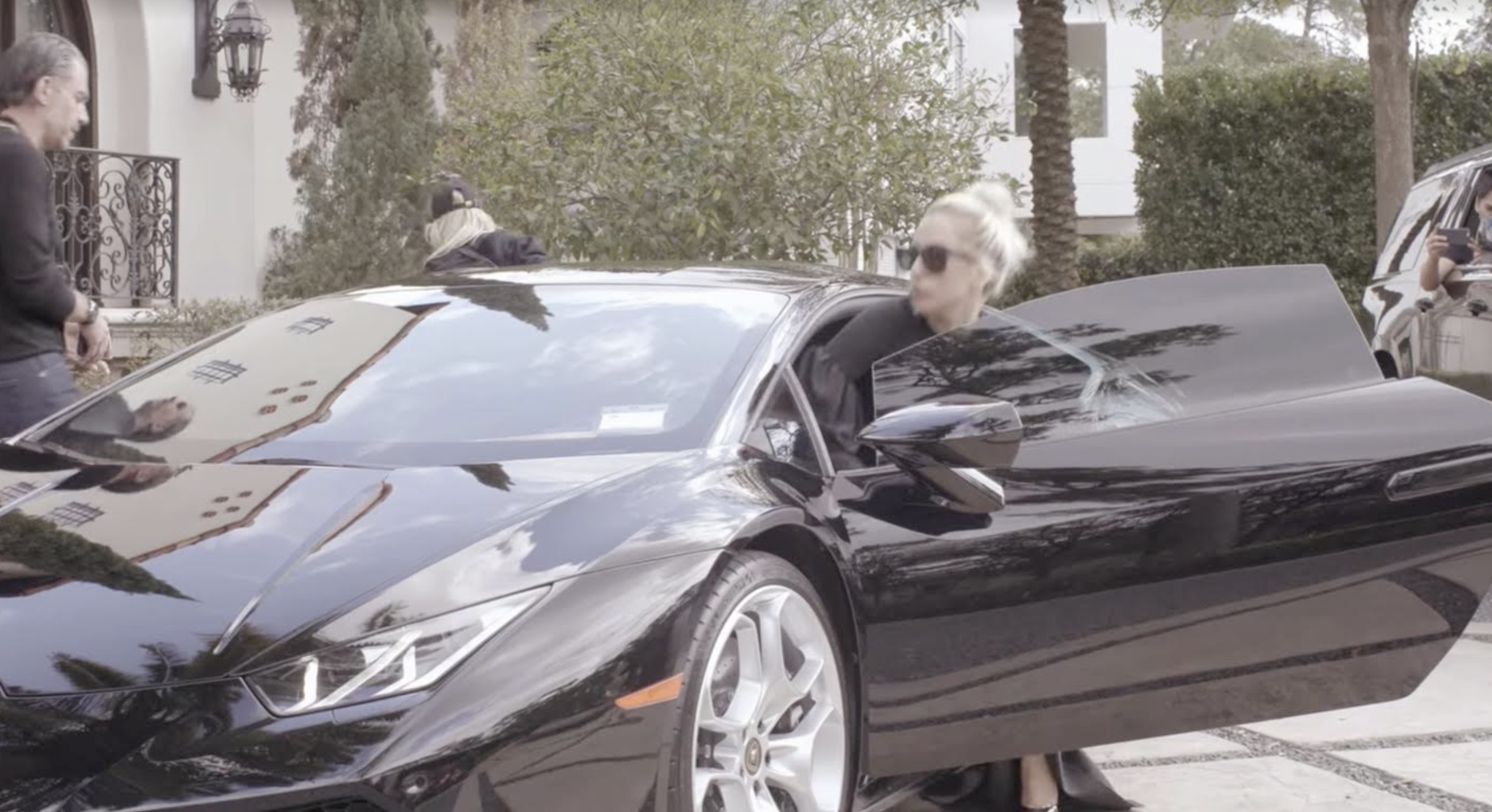 هشت الماسی که در پارکینگ رویایی لیدی گاگا جا خوش کرده‌اند