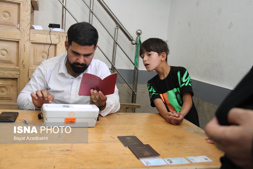 عکسی از عاقبت پوششیها در انتخابات هشتم تیر