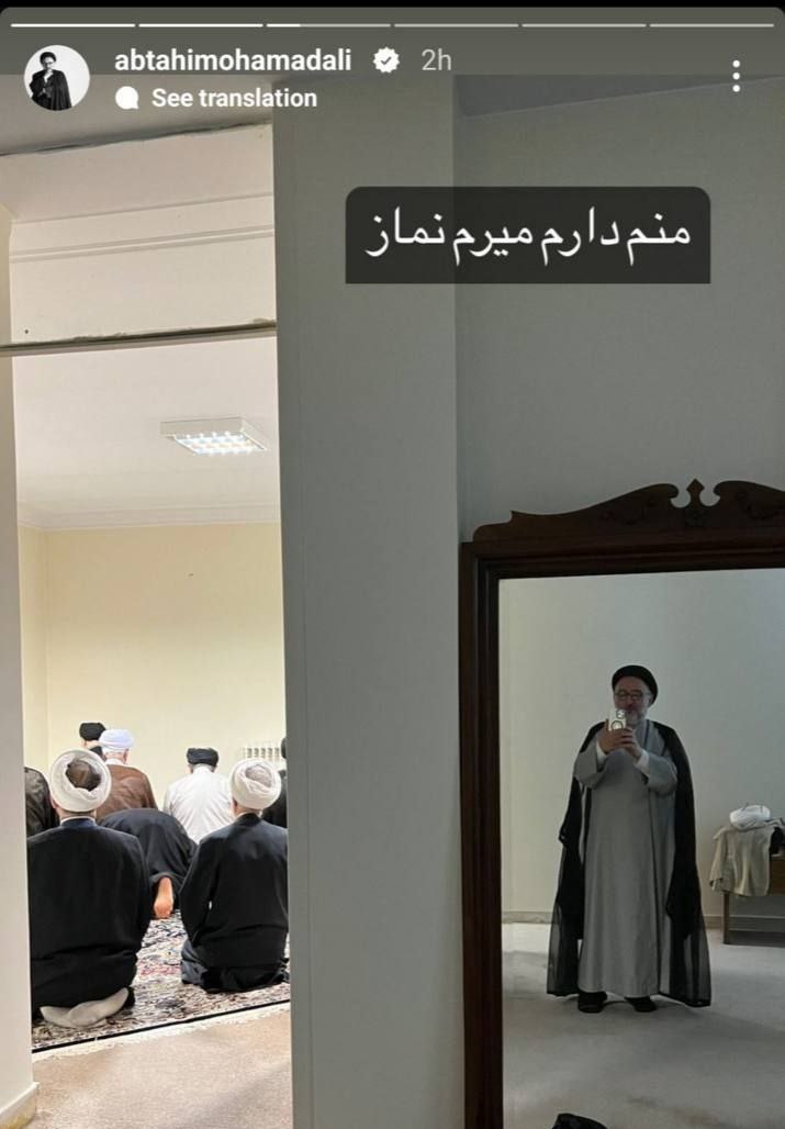 عکس خاص چهره معروف اصلاحطلب به سبک بلاگرها