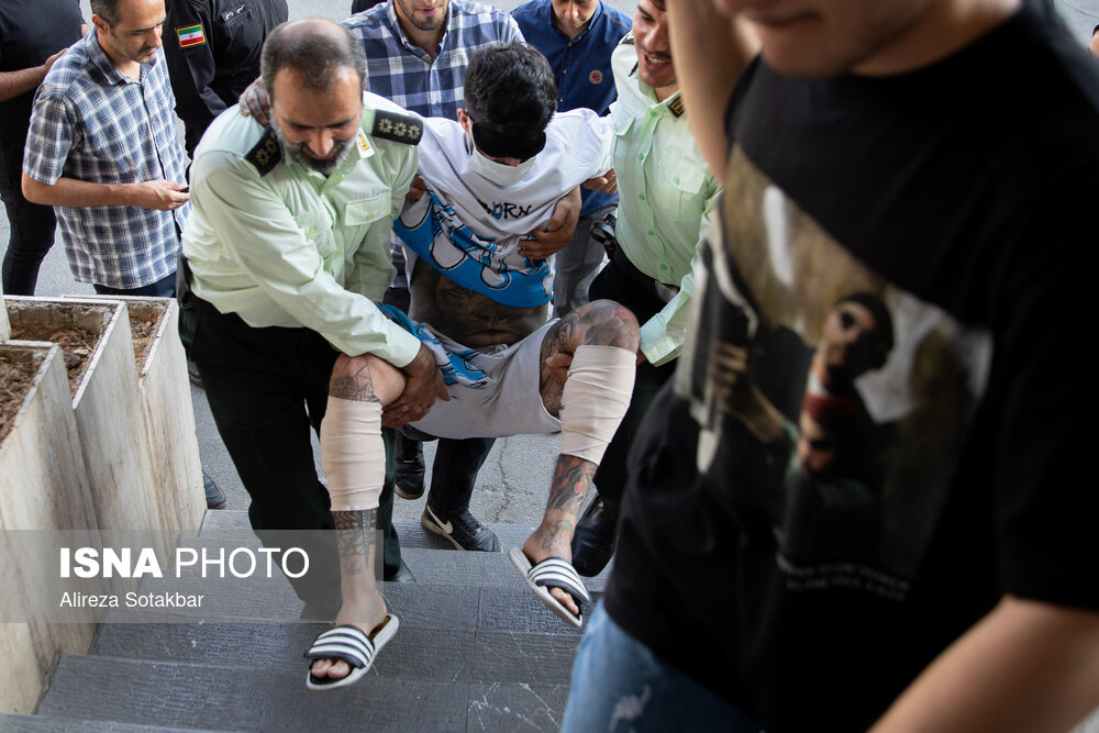 عجیب‌ترین شیوه انتقال اوباش محله نظام آباد