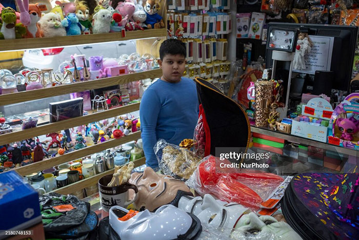 حال و هوای خیابانهای تهران در شب هالووین