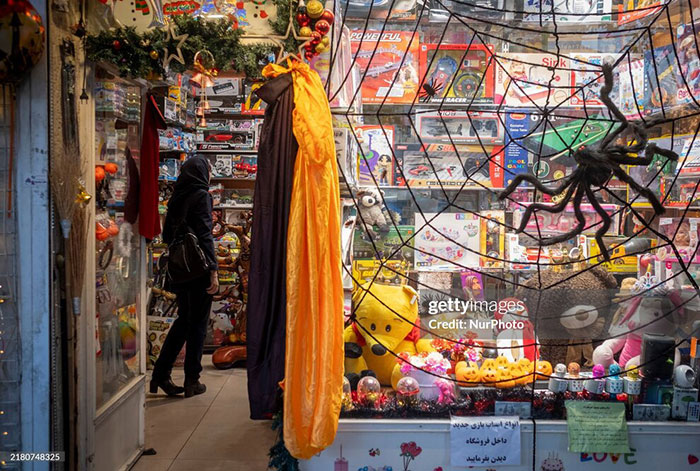 حال و هوای خیابانهای تهران در شب هالووین