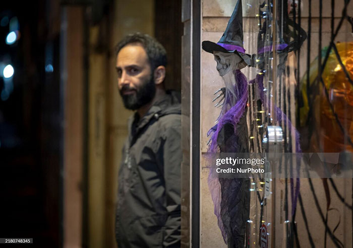 حال و هوای خیابانهای تهران در شب هالووین