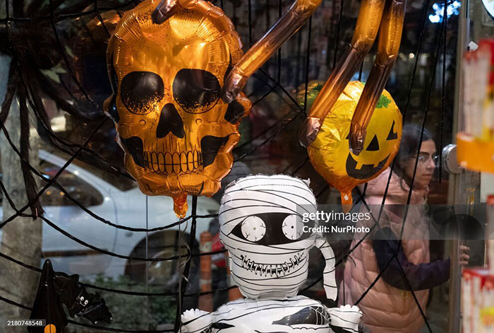 حال و هوای خیابانهای تهران در شب هالووین