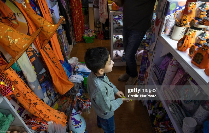 حال و هوای خیابانهای تهران در شب هالووین