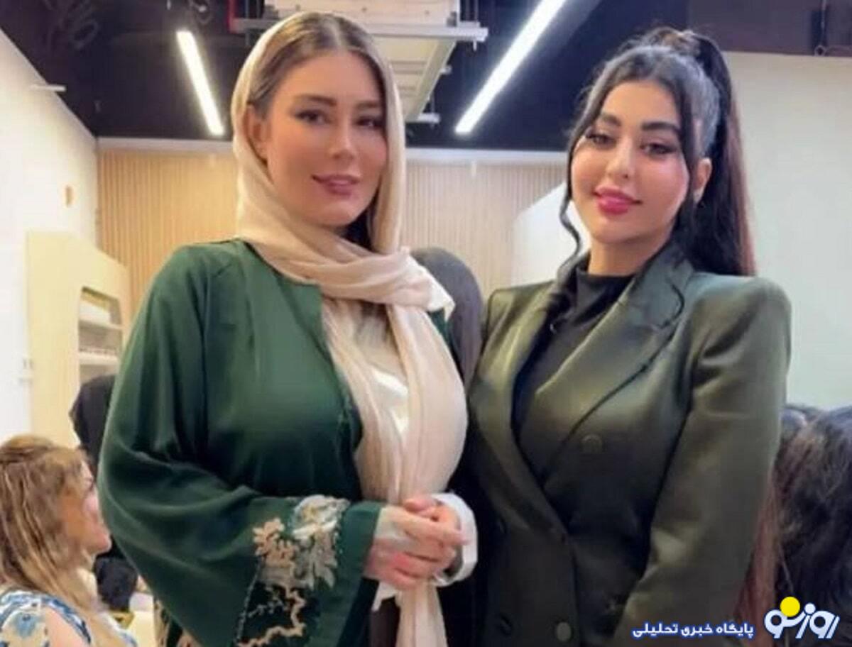 استایل حاشیه ساز سحر قریشی در افتتاحیه سالن زیبایی در دوبی/عکس استایل حاشیه ساز سحر قریشی در افتتاحیه سالن زیبایی در دوبی/عکس