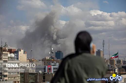 تصاویر ایسنا از حمله هوایی آمریکا و اسرائیل به تهران