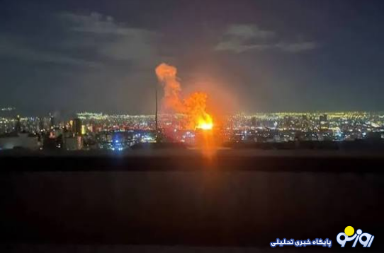 نور آبی در آسمان چه بود؟