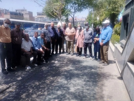 تجمع بازنشستگان تامین اجتماعی در چند شهر + عکس تجمع بازنشستگان تامین اجتماعی در چند شهر + عکس