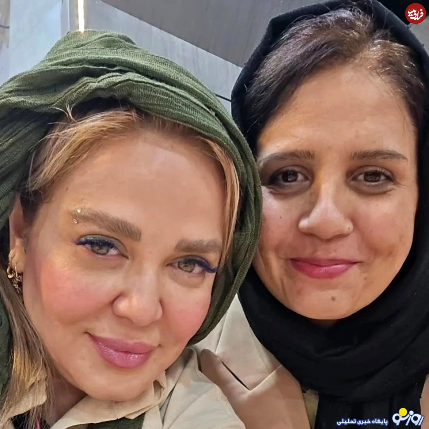 استایل تابستانی بازیگر خانم ۵۲ ساله با شلوار سندبادی استایل تابستانی بازیگر خانم ۵۲ ساله با شلوار سندبادی